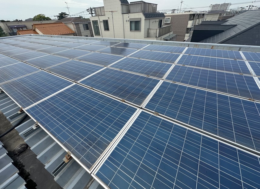足立区の太陽光施工事例